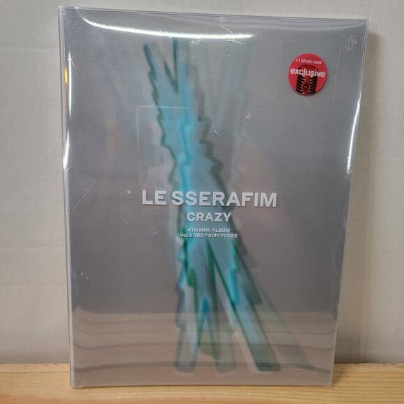 CD Le Sserafim: 4th Mini Album - Crazy (Volume 3) NEW / SEALED - Picture 1 of 4